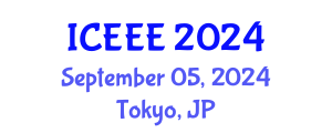 International Conference on Electrical and Electronics Engineering (ICEEE) September 05, 2024 - Tokyo, Japan