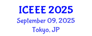 International Conference on Electrical and Electronics Engineering (ICEEE) September 09, 2025 - Tokyo, Japan