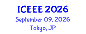 International Conference on Electrical and Electronics Engineering (ICEEE) September 09, 2026 - Tokyo, Japan