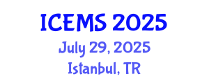 International Conference on Electrical and Microelectronics Systems (ICEMS) July 29, 2025 - Istanbul, Turkey