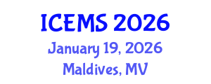 International Conference on Electrical and Microelectronics Systems (ICEMS) January 19, 2026 - Maldives, Maldives International Conference on Electrical and Microelectronics Systems (ICEMS) January 19, 2026 - Maldives, Maldives