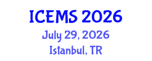 International Conference on Electrical and Microelectronics Systems (ICEMS) July 29, 2026 - Istanbul, Turkey