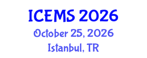 International Conference on Electrical and Microelectronics Systems (ICEMS) October 25, 2026 - Istanbul, Turkey