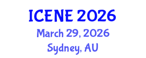 International Conference on Electrical and Nuclear Engineering (ICENE) March 29, 2026 - Sydney, Australia