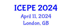 International Conference on Electrical and Power Engineering (ICEPE) April 11, 2024 - London, United Kingdom