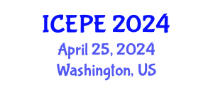 International Conference on Electrical and Power Engineering (ICEPE) April 25, 2024 - Washington, United States