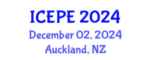 International Conference on Electrical and Power Engineering (ICEPE) December 02, 2024 - Auckland, New Zealand
