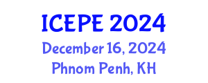 International Conference on Electrical and Power Engineering (ICEPE) December 16, 2024 - Phnom Penh, Cambodia