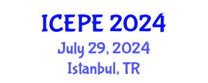 International Conference on Electrical and Power Engineering (ICEPE) July 29, 2024 - Istanbul, Turkey