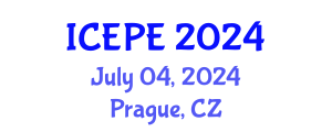 International Conference on Electrical and Power Engineering (ICEPE) July 04, 2024 - Prague, Czechia