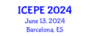 International Conference on Electrical and Power Engineering (ICEPE) June 13, 2024 - Barcelona, Spain