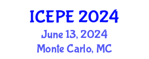 International Conference on Electrical and Power Engineering (ICEPE) June 13, 2024 - Monte Carlo, Monaco