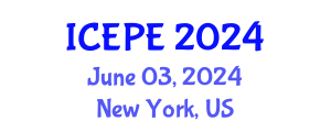International Conference on Electrical and Power Engineering (ICEPE) June 03, 2024 - New York, United States