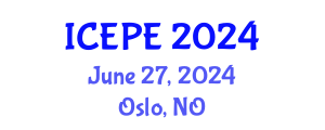 International Conference on Electrical and Power Engineering (ICEPE) June 27, 2024 - Oslo, Norway