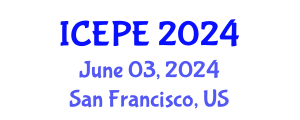 International Conference on Electrical and Power Engineering (ICEPE) June 03, 2024 - San Francisco, United States