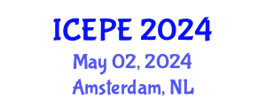 International Conference on Electrical and Power Engineering (ICEPE) May 02, 2024 - Amsterdam, Netherlands