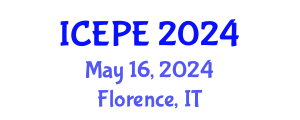 International Conference on Electrical and Power Engineering (ICEPE) May 16, 2024 - Florence, Italy