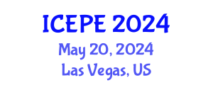 International Conference on Electrical and Power Engineering (ICEPE) May 20, 2024 - Las Vegas, United States