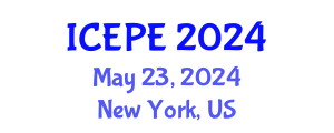 International Conference on Electrical and Power Engineering (ICEPE) May 23, 2024 - New York, United States
