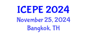 International Conference on Electrical and Power Engineering (ICEPE) November 25, 2024 - Bangkok, Thailand