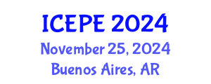 International Conference on Electrical and Power Engineering (ICEPE) November 25, 2024 - Buenos Aires, Argentina
