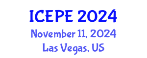 International Conference on Electrical and Power Engineering (ICEPE) November 11, 2024 - Las Vegas, United States