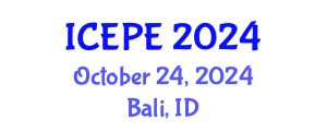 International Conference on Electrical and Power Engineering (ICEPE) October 24, 2024 - Bali, Indonesia