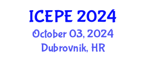International Conference on Electrical and Power Engineering (ICEPE) October 03, 2024 - Dubrovnik, Croatia