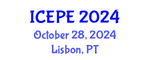 International Conference on Electrical and Power Engineering (ICEPE) October 28, 2024 - Lisbon, Portugal
