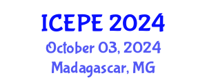 International Conference on Electrical and Power Engineering (ICEPE) October 03, 2024 - Madagascar, Madagascar