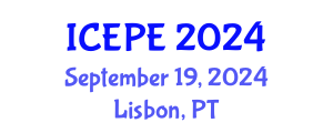 International Conference on Electrical and Power Engineering (ICEPE) September 19, 2024 - Lisbon, Portugal