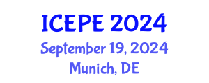 International Conference on Electrical and Power Engineering (ICEPE) September 19, 2024 - Munich, Germany