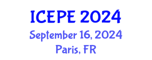 International Conference on Electrical and Power Engineering (ICEPE) September 16, 2024 - Paris, France