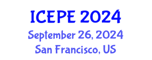 International Conference on Electrical and Power Engineering (ICEPE) September 26, 2024 - San Francisco, United States