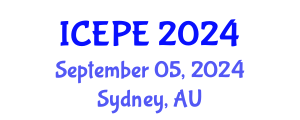 International Conference on Electrical and Power Engineering (ICEPE) September 05, 2024 - Sydney, Australia