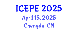 International Conference on Electrical and Power Engineering (ICEPE) April 15, 2025 - Chengdu, China