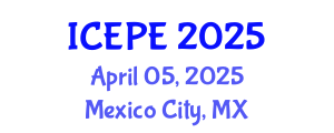 International Conference on Electrical and Power Engineering (ICEPE) April 05, 2025 - Mexico City, Mexico
