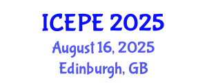 International Conference on Electrical and Power Engineering (ICEPE) August 16, 2025 - Edinburgh, United Kingdom