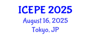 International Conference on Electrical and Power Engineering (ICEPE) August 16, 2025 - Tokyo, Japan