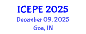 International Conference on Electrical and Power Engineering (ICEPE) December 09, 2025 - Goa, India