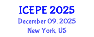 International Conference on Electrical and Power Engineering (ICEPE) December 09, 2025 - New York, United States