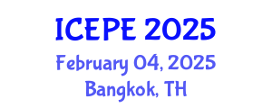 International Conference on Electrical and Power Engineering (ICEPE) February 04, 2025 - Bangkok, Thailand