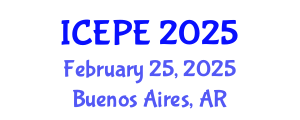 International Conference on Electrical and Power Engineering (ICEPE) February 25, 2025 - Buenos Aires, Argentina