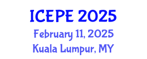 International Conference on Electrical and Power Engineering (ICEPE) February 11, 2025 - Kuala Lumpur, Malaysia