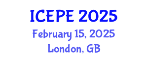 International Conference on Electrical and Power Engineering (ICEPE) February 15, 2025 - London, United Kingdom