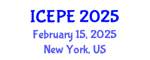 International Conference on Electrical and Power Engineering (ICEPE) February 15, 2025 - New York, United States
