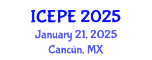 International Conference on Electrical and Power Engineering (ICEPE) January 21, 2025 - Cancún, Mexico