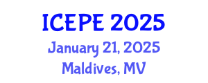 International Conference on Electrical and Power Engineering (ICEPE) January 21, 2025 - Maldives, Maldives