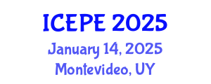 International Conference on Electrical and Power Engineering (ICEPE) January 14, 2025 - Montevideo, Uruguay