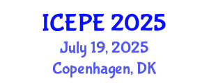 International Conference on Electrical and Power Engineering (ICEPE) July 19, 2025 - Copenhagen, Denmark